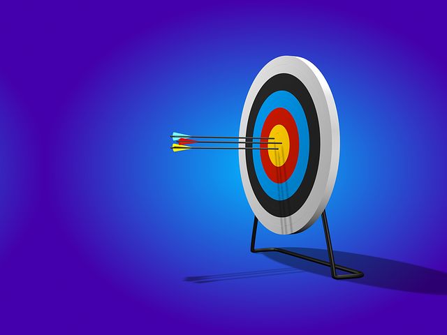 Picture of arrow target